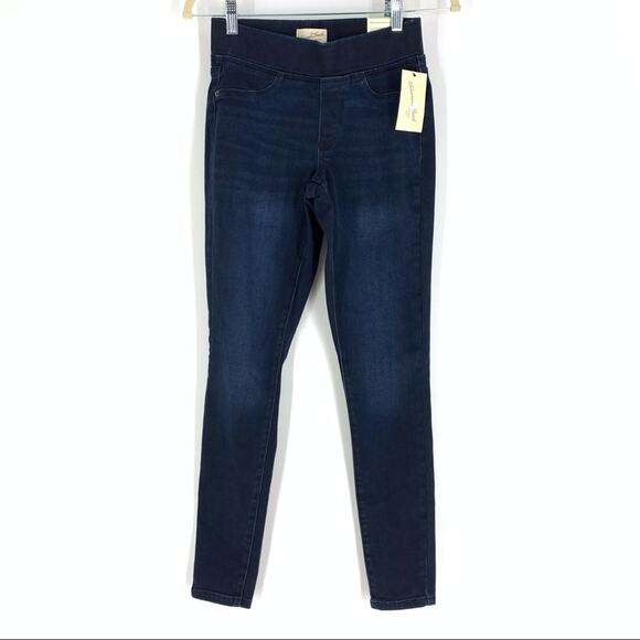 Universal Thread High Rise Jeggings Blue Size 00/24 NWT - Picture 1 of 8